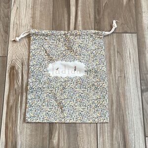 Ladida Yellow Floral Drawstring Kids Accessory Bag